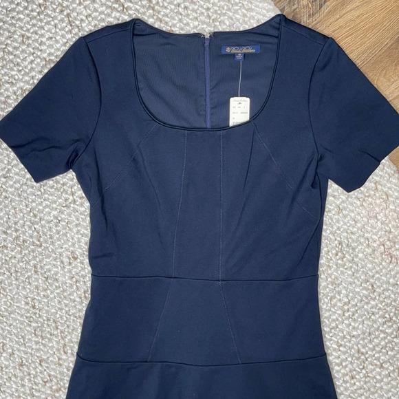 Brooks Brothers Flared Ponte Dress - Picture 3 of 8